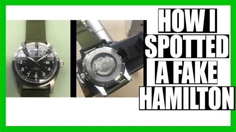 is my hamilton watch fake|is my hamilton khaki field fake.